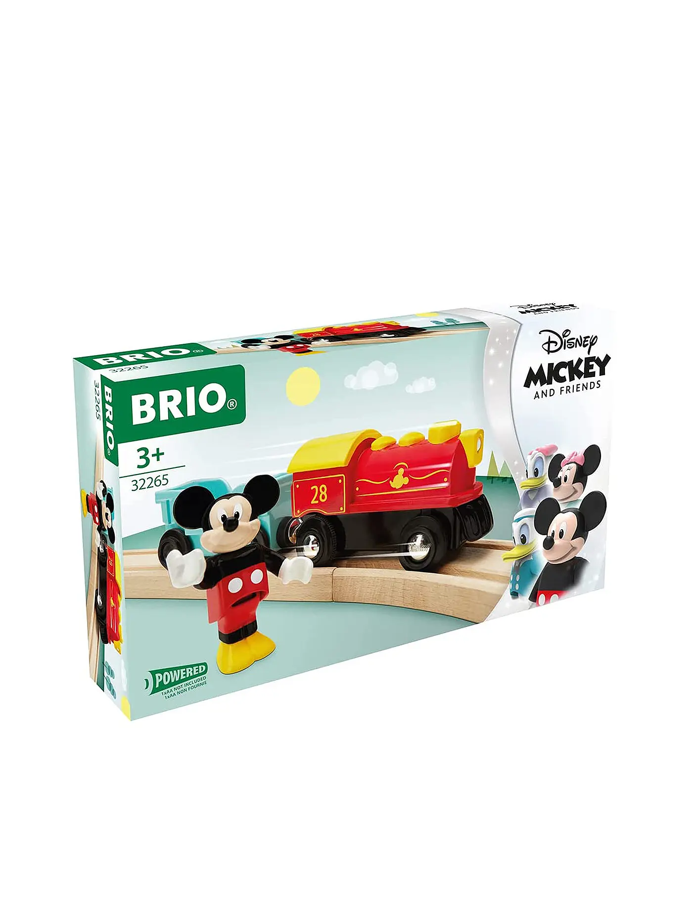 BRIO | Batteriebetriebener Micky Maus Zug | 